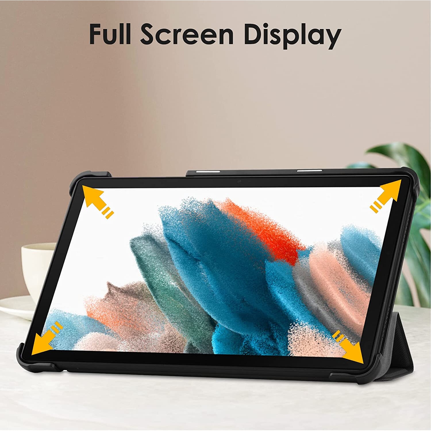 Husa Samsung Galaxy Tab A9 Plus, 11inch UltraSlim de tip stand, cu functie sleep/wake-up, Sigloo, Black