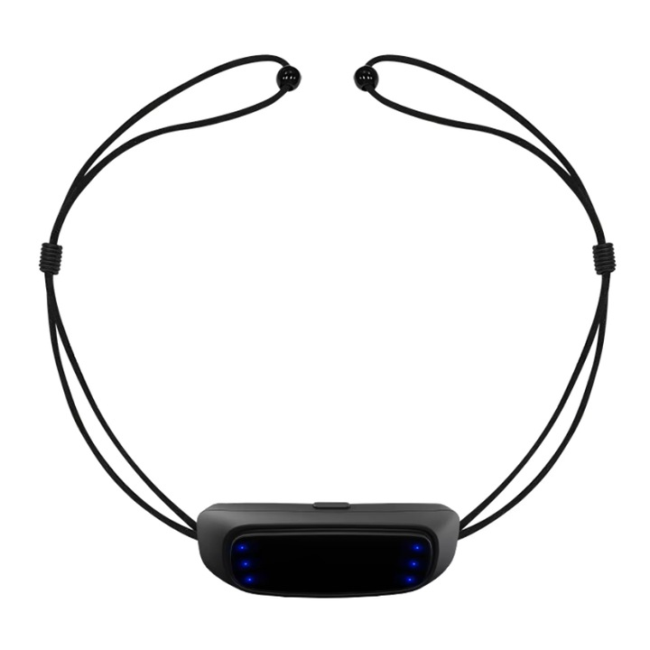 Dispozitiv Inteligent Anti-Sforait cu acumulator, Tehnologie EMS, Detecteaza automat Sforaitul si Regleaza Tulburarile Respiratorii, Imbunatateste calitatea somnu