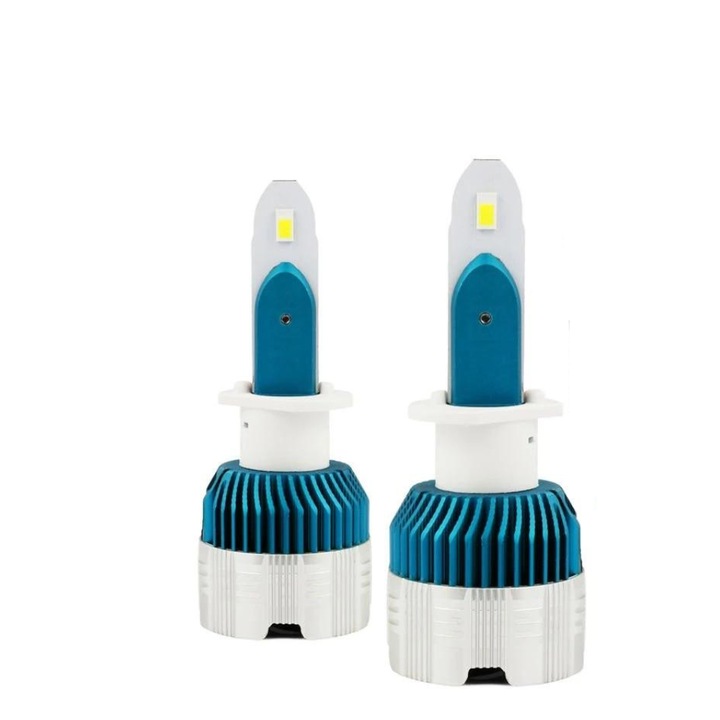 Комплект от 2 автомобилни крушки Mi2LED H1, 110W/комплект, canbus, 6500k, 9/32V, 6LED