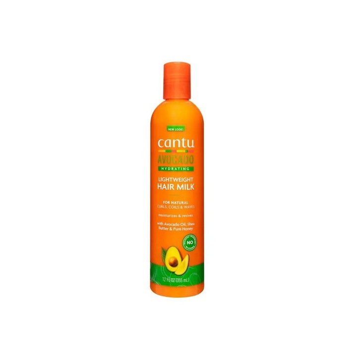 Lapte hidratant pentru parul cret si uscat cantu Avocado Hydrating 237 ml