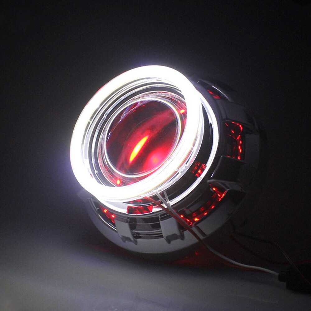 Ineluri LED Angel Eyes 70mm, Mmgoqqt, lumini de zi, impermeabile