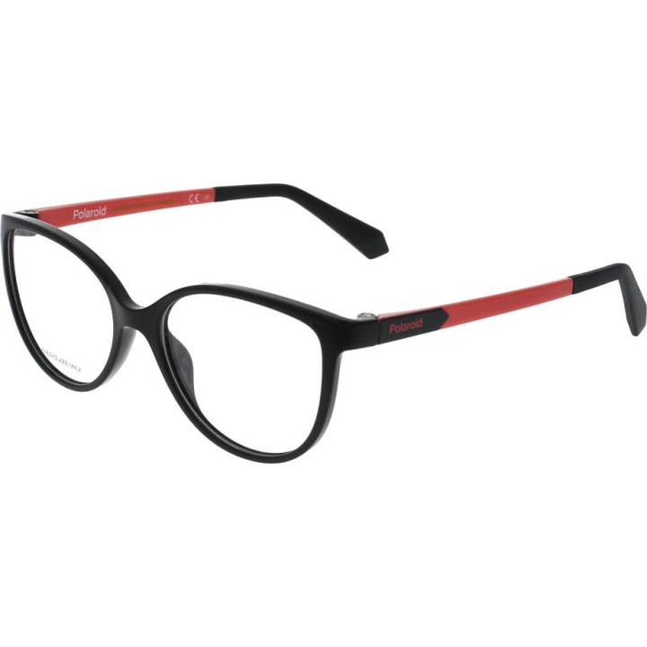 Rame ochelari de vedere Fete Polaroid PLD D825 8LZ, Plastic, Negru, 49 mm