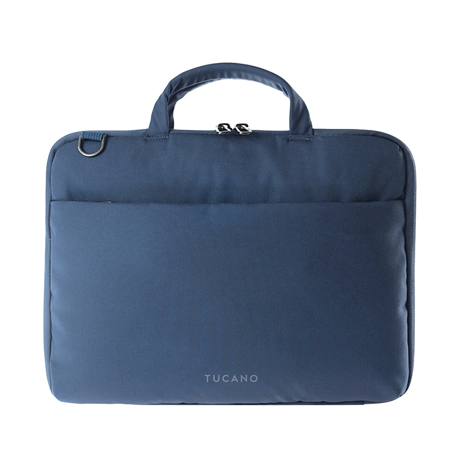 Geanta pentru laptop Tucano, compatibila cu HP, DELL, MacBook Air/Pro 13 "3" -14", compartiment pentru laptop si tableta, curea de umar detasabila, protectie la socuri, fermoar pe doua directii, design subtire si elegant