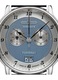 Часовник Zeppelin Chronograph 8584-3, кварцов, син, каишка от естествена кожа, 50м водоустойчивост
