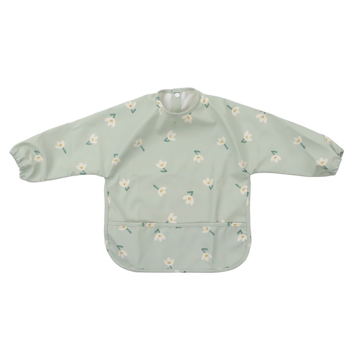 Hosszú ujjú baba partedli, Jormftte, vízálló, zsebbel, poliészter, hosszú ujjú