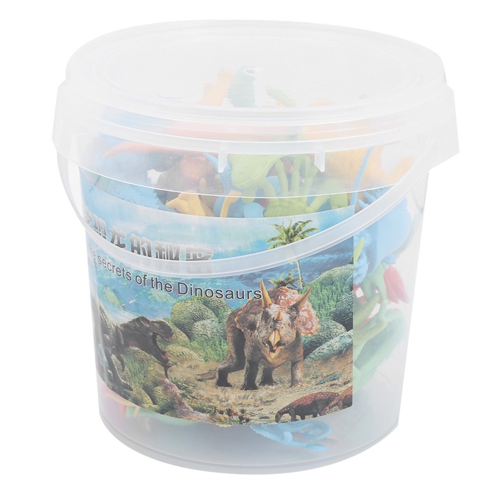 Фигурки на морски животни, 48 части, пластмасови, нетоксични, лесни за носене