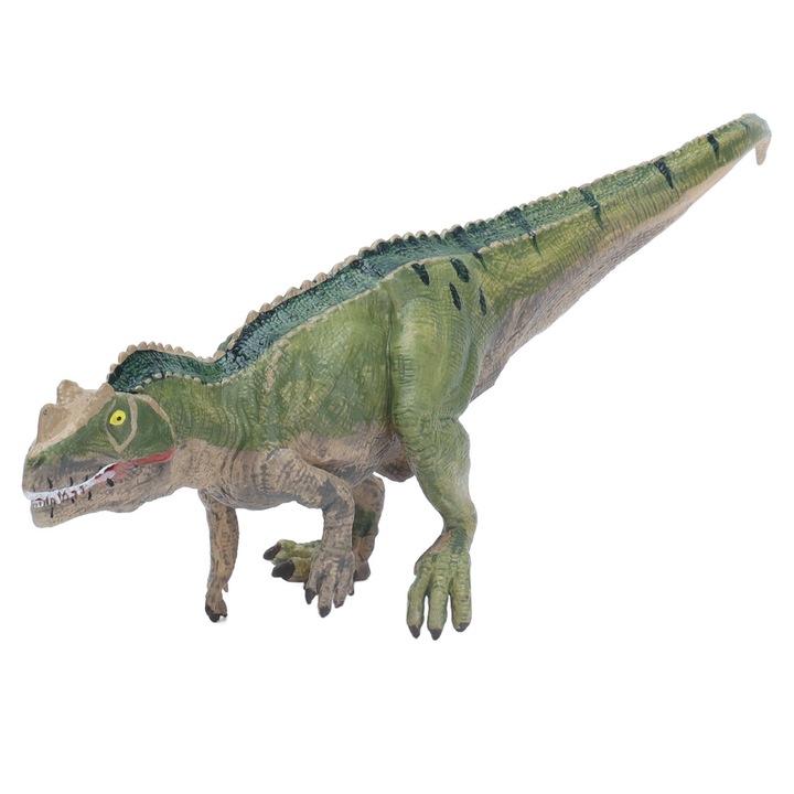 Interaktív gyerekjáték, Jormftte, Ceratosaurus modell, PVC anyag, valósághű megjelenés, dekorációs készlet születésnapi partikra