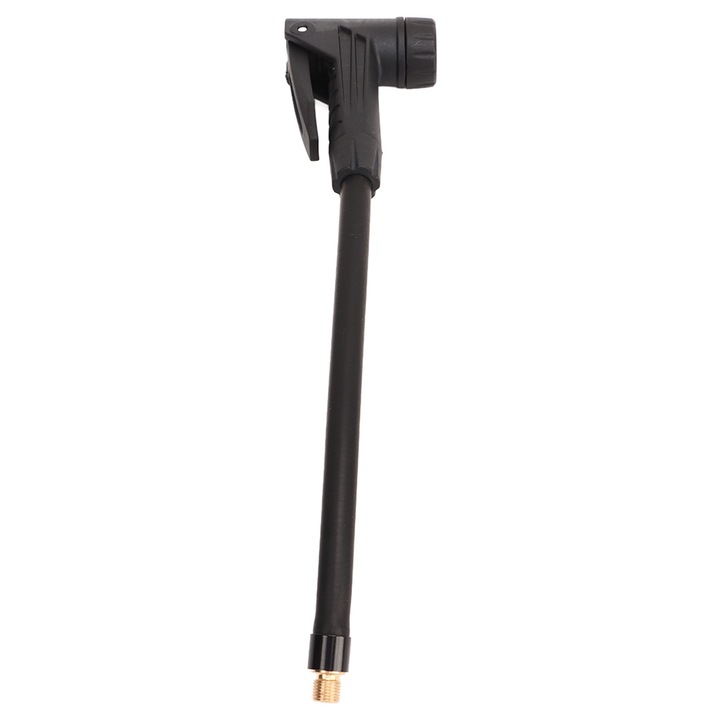 Furtun pompa de umflat, Mmgoqqt, extensibil 20cm, adaptor 2 in 1, pentru anvelope US sau FR