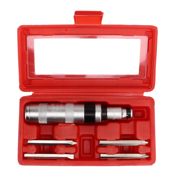 Jormftte ütvecsavarhúzó készlet, 4 bit, szénacél, csúszásmentes kialakítás, szállítódoboz, CG125 CG150 GY6 motorkerékpárokhoz