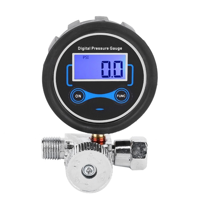 Regulator de presiune a aerului, Mmgoqqt, 0-200 PSI, 1/4inch, cu manometru