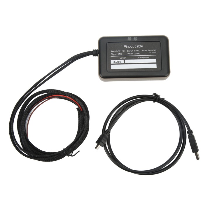 Longziming 8 в 1 диагностични инструменти за камиони, програмиращ адаптер EURO 4, съвместим за камиони и автобуси