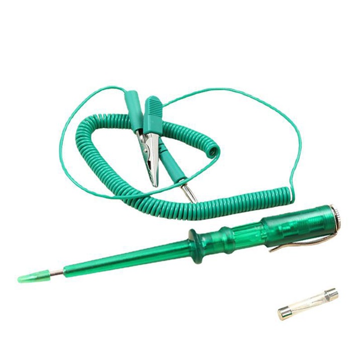 Autóipari áramköri tesztelő digitális kijelzővel, 6V-tól 24V-ig, többfunkciós teljesítményellenőrző lámpa járművekhez