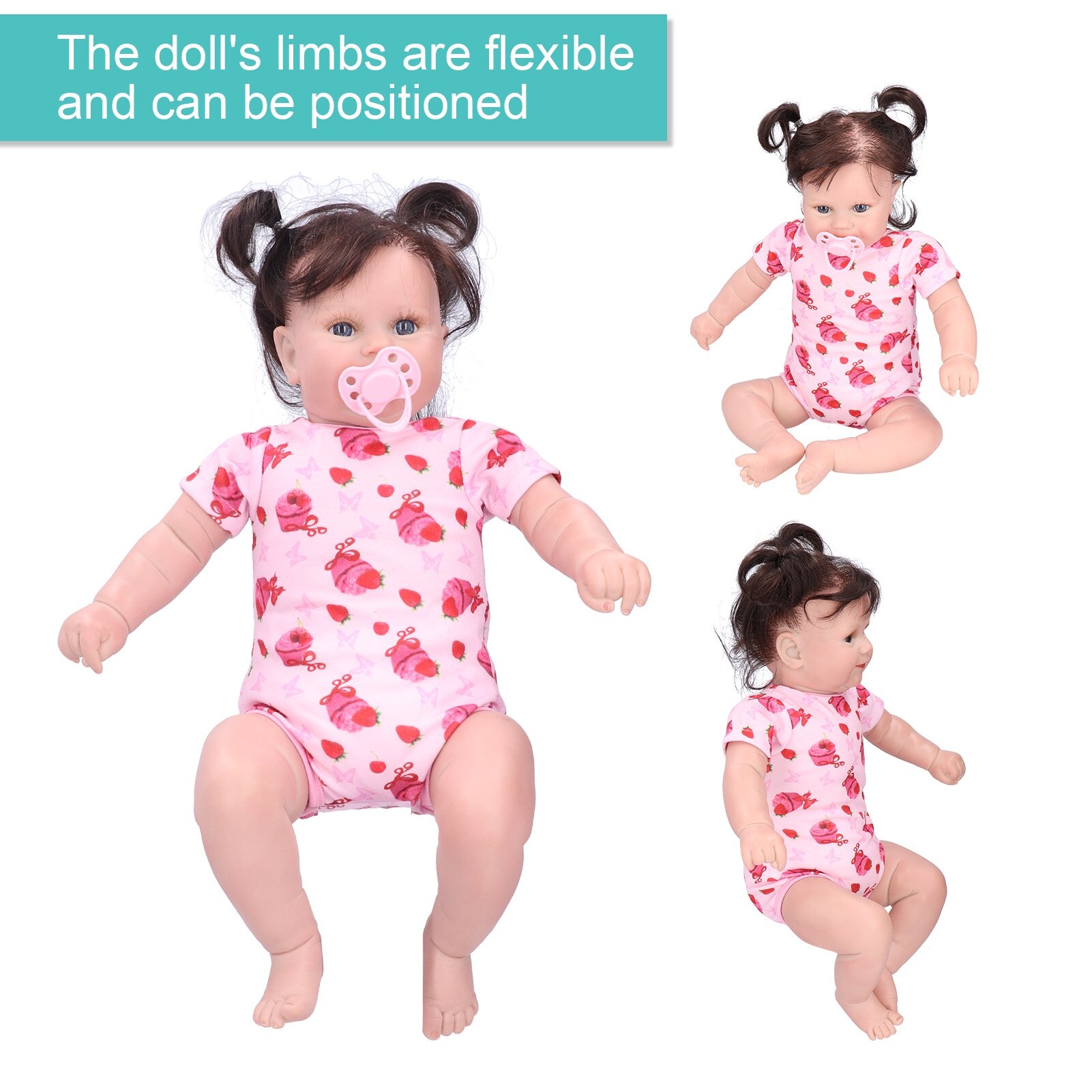 ◆♡bebe♡◆ Jucarie de plus interactiva Baby Paws Catelus cu sunete si suzeta