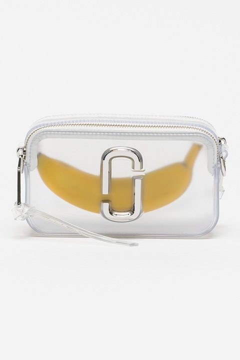 Marc Jacobs, Geanta crossbody The Jelly Snapshot, Albastru glaciar