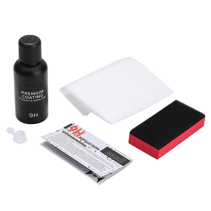Autó karosszériavédő készlet, 9H, karcálló, 50ml