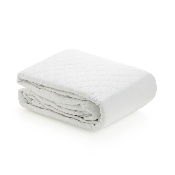 Протектор за матрак Home Still, Непромукаем, Ватиран, Ултразвуков, 100x200x30 см, Полиестер/Полиуретан