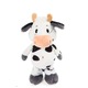 Jucarie de plus Malvys®, Vacuta MooMoo, Alb/Negru, 45 cm