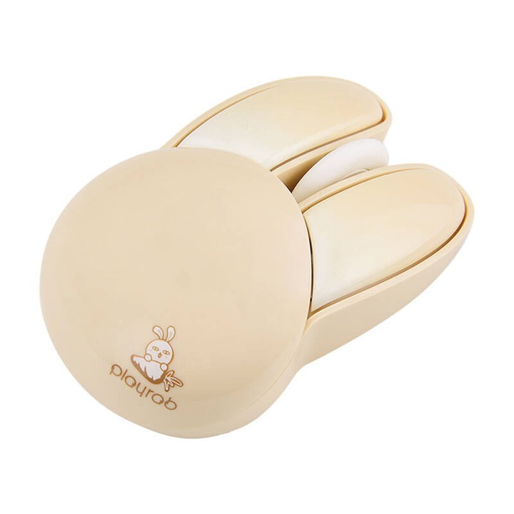 Безжична мишка Mofii Rabbit M6, 2.4GHz, кремава, 1200 DPI, 3 бутона