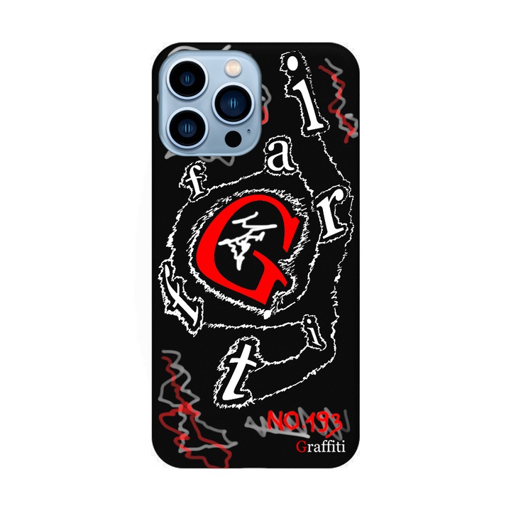 Telefontok iPhone 16 Pro kompatibilis - Graffiti No.193 mintás szilikon tok