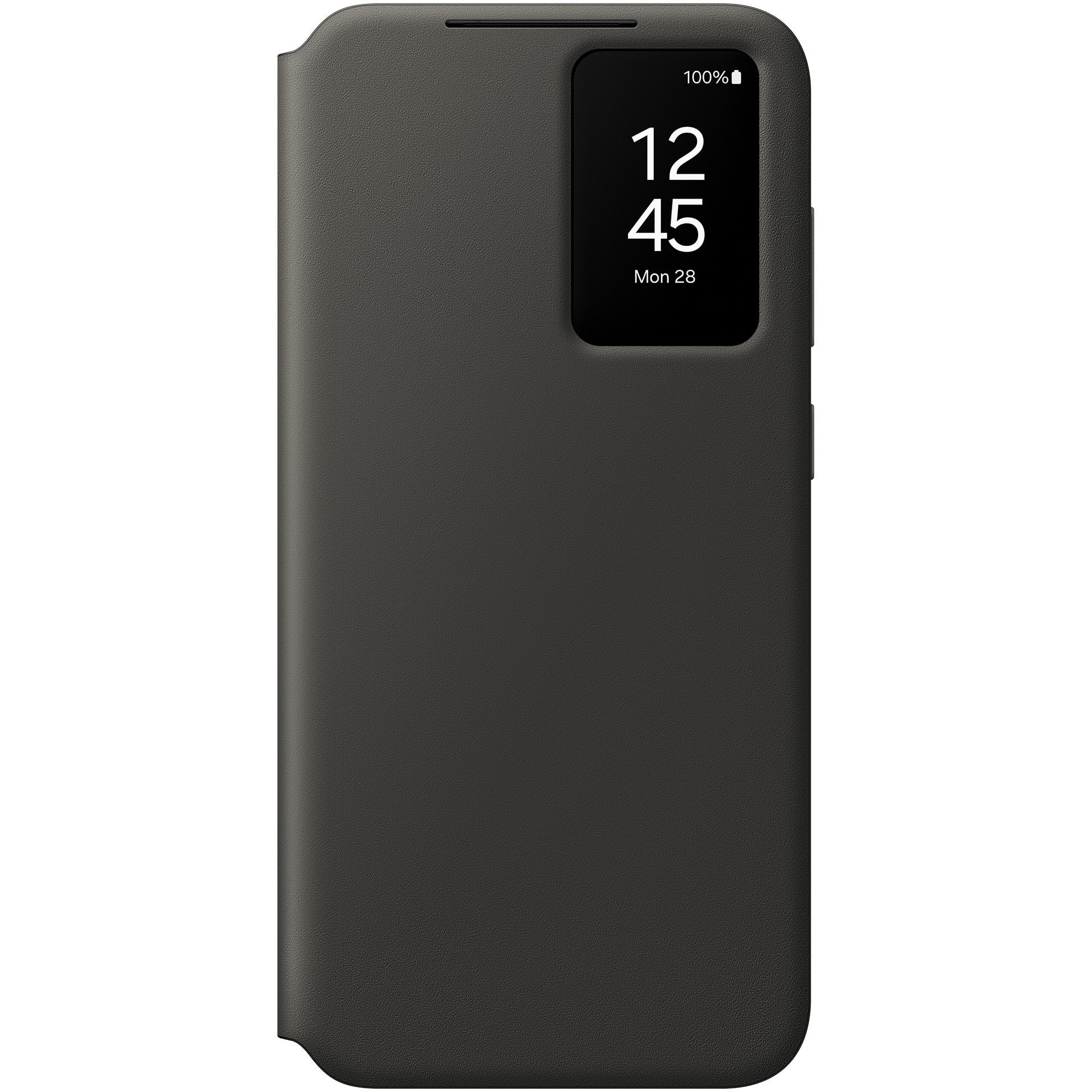 Husa de protectie Samsung Smart View Wallet Case pentru Galaxy S24 FE, Black