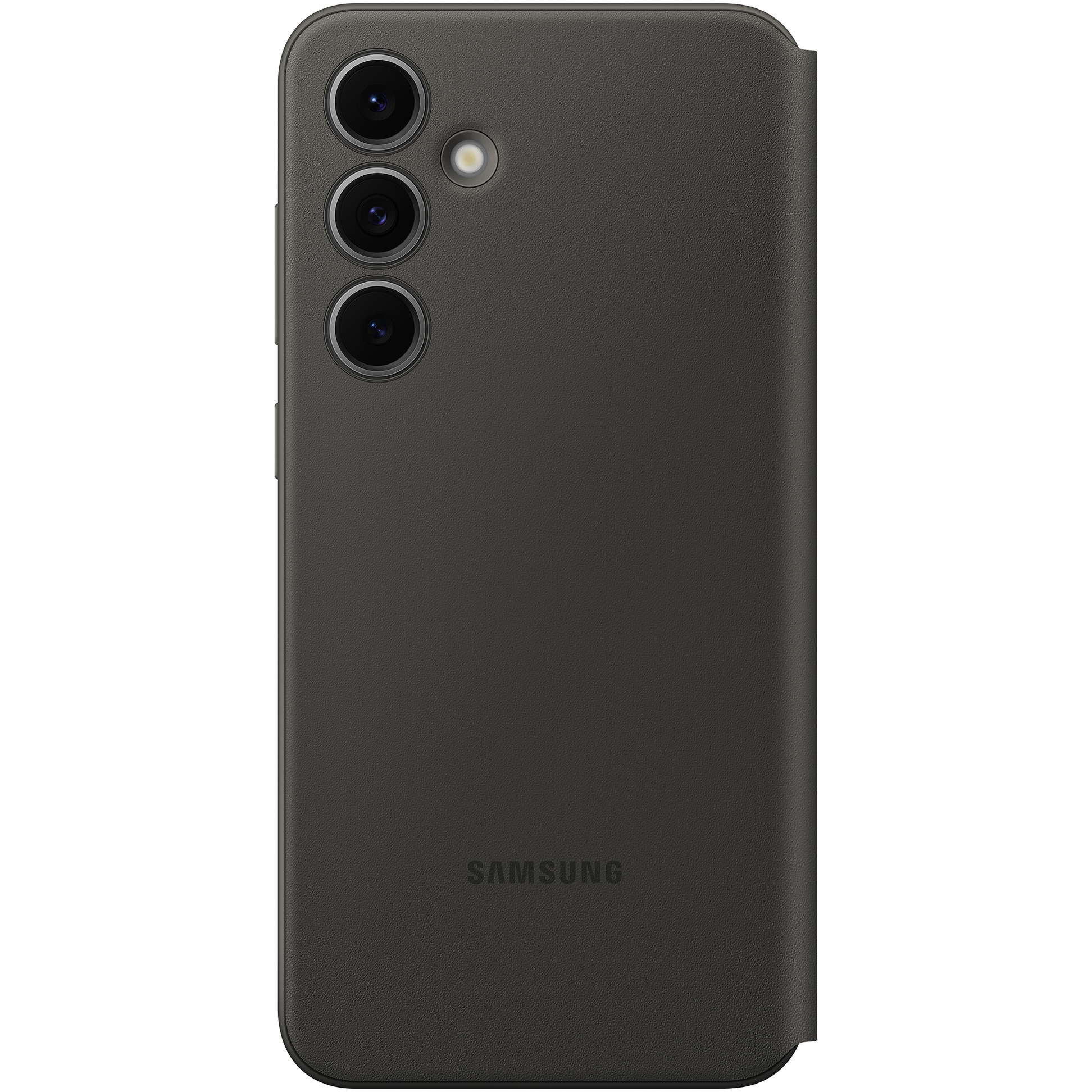 Husa de protectie Samsung Smart View Wallet Case pentru Galaxy S24 FE, Black