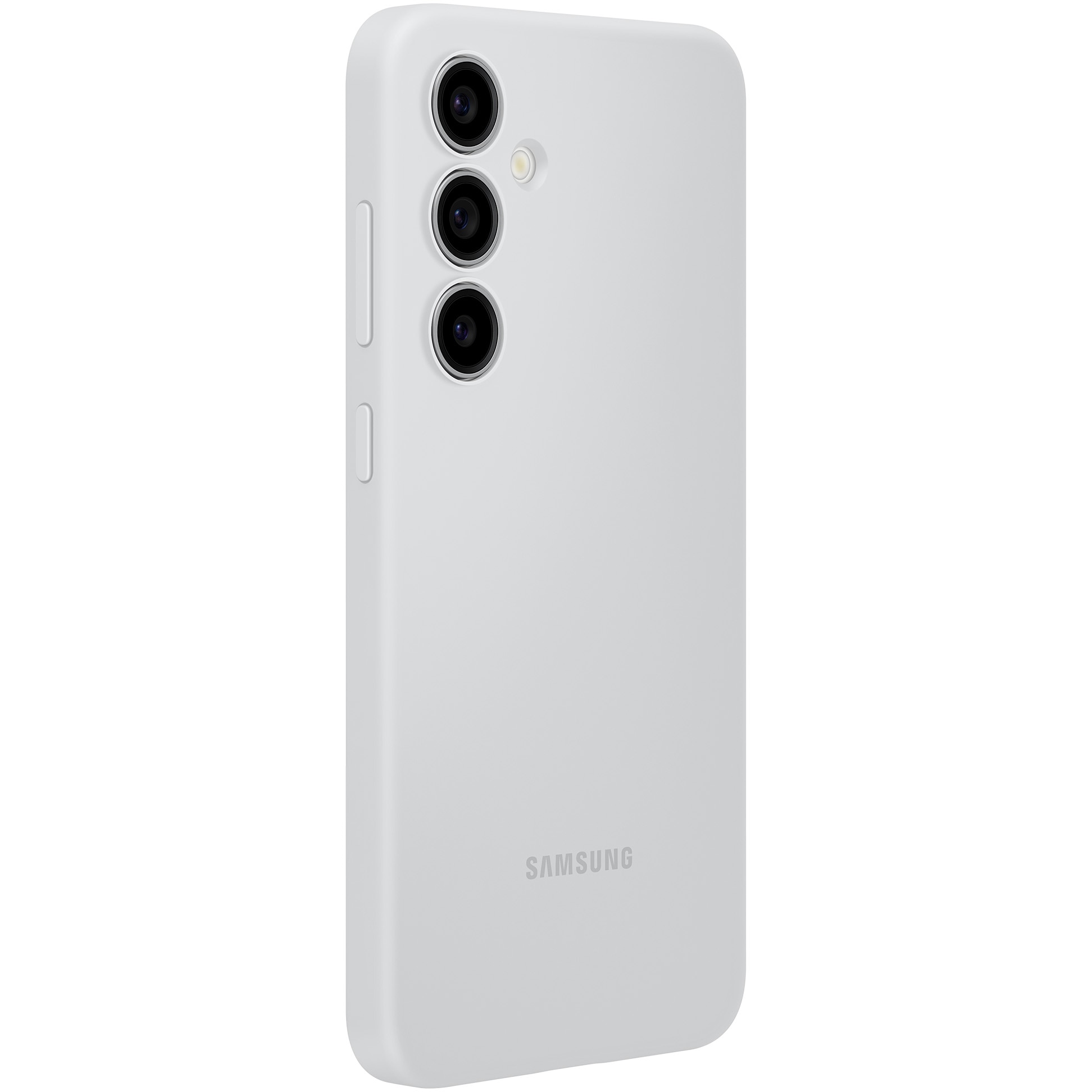 Husa de protectie Samsung Silicone Case pentru Galaxy S24 FE, Gray