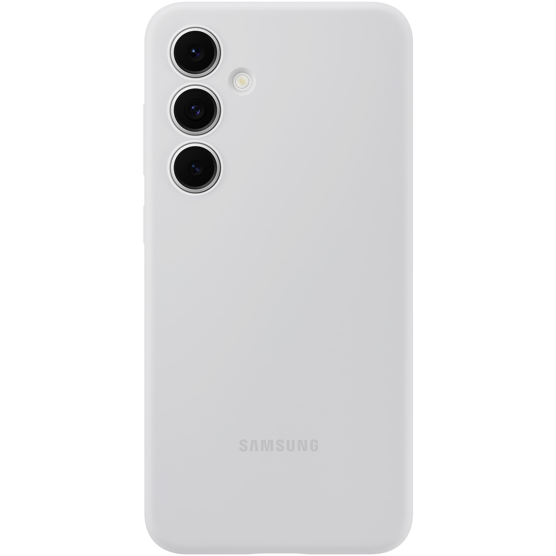 Husa de protectie Samsung Silicone Case pentru Galaxy S24 FE, Gray