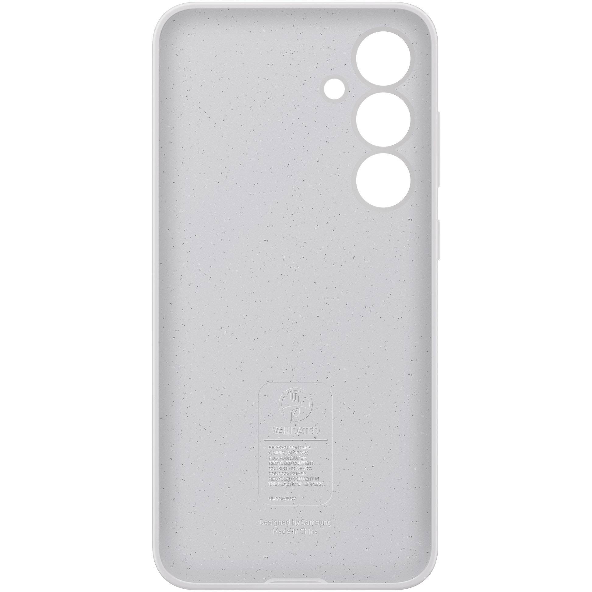 Husa de protectie Samsung Silicone Case pentru Galaxy S24 FE, Gray