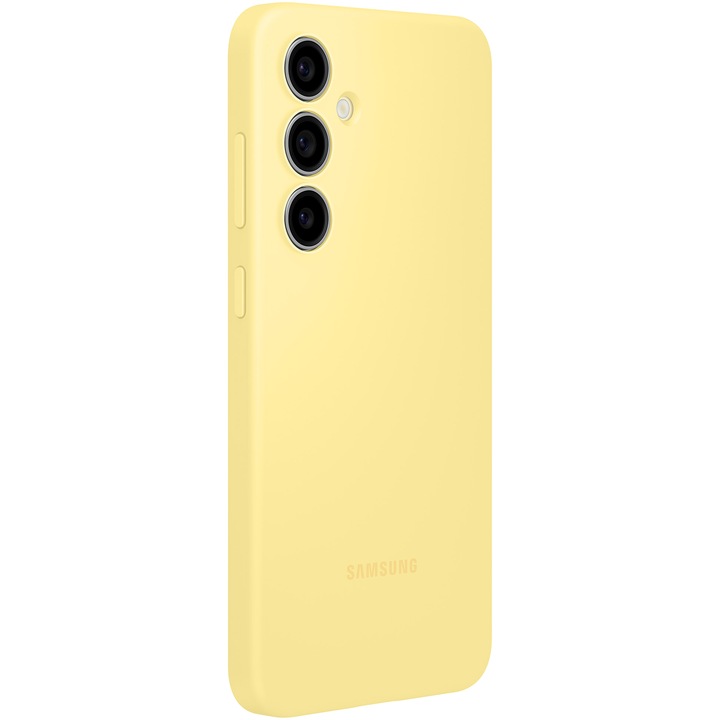 Предпазен калъф Samsung Silicone Case за Galaxy S24 FE, Yellow