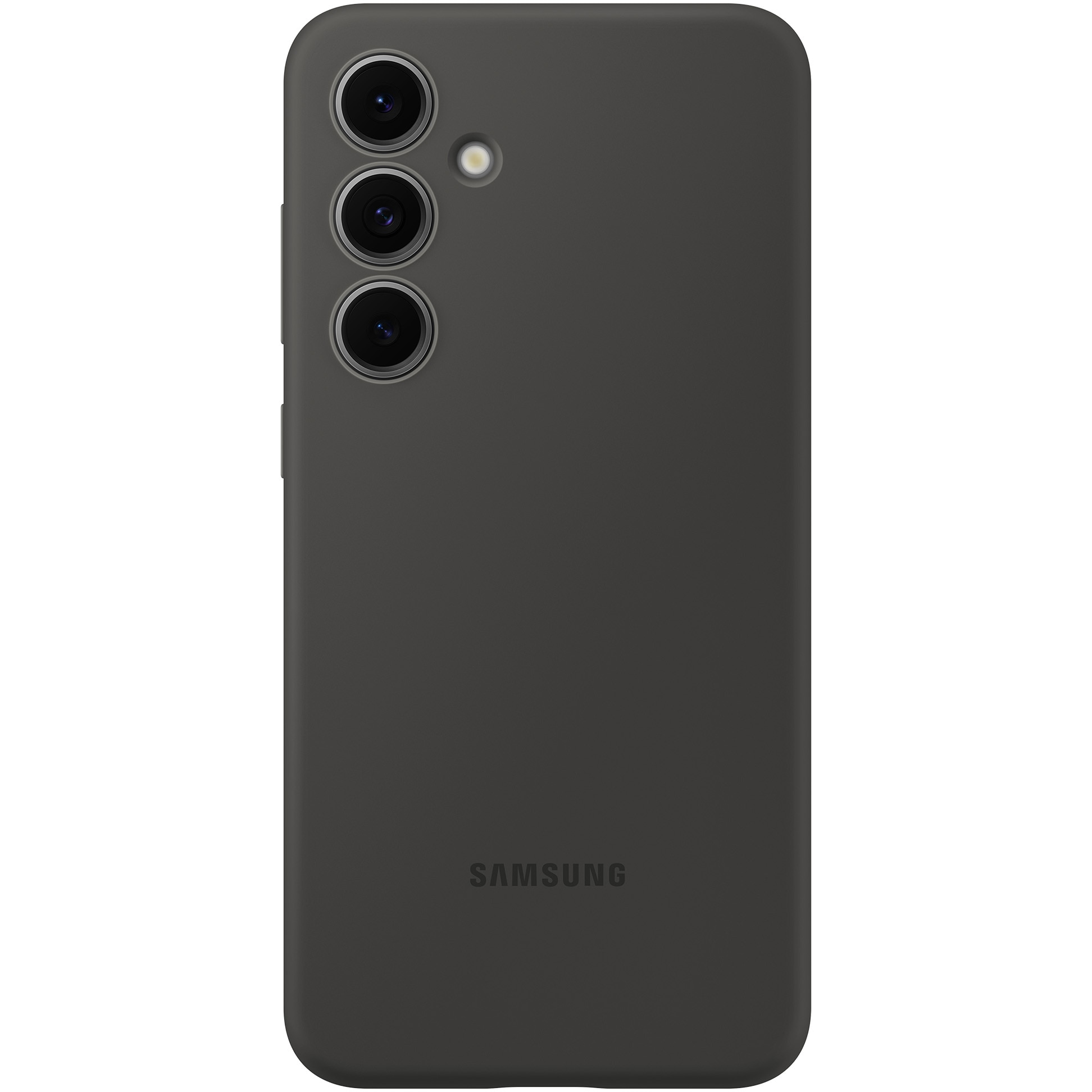Husa de protectie Samsung Silicone Case pentru Galaxy S24 FE, Black