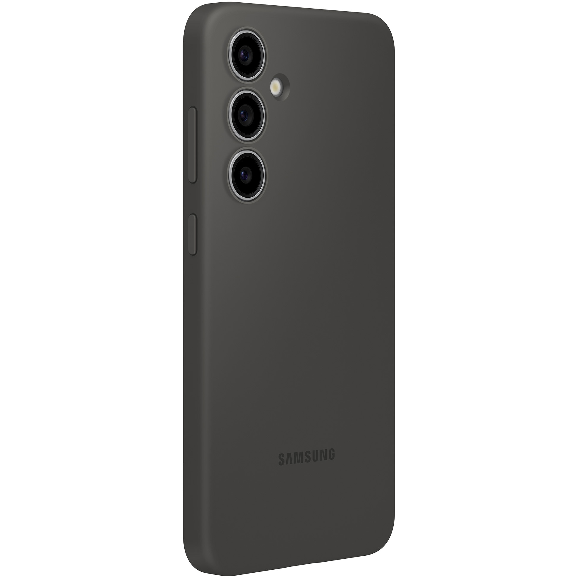 Husa de protectie Samsung Silicone Case pentru Galaxy S24 FE, Black