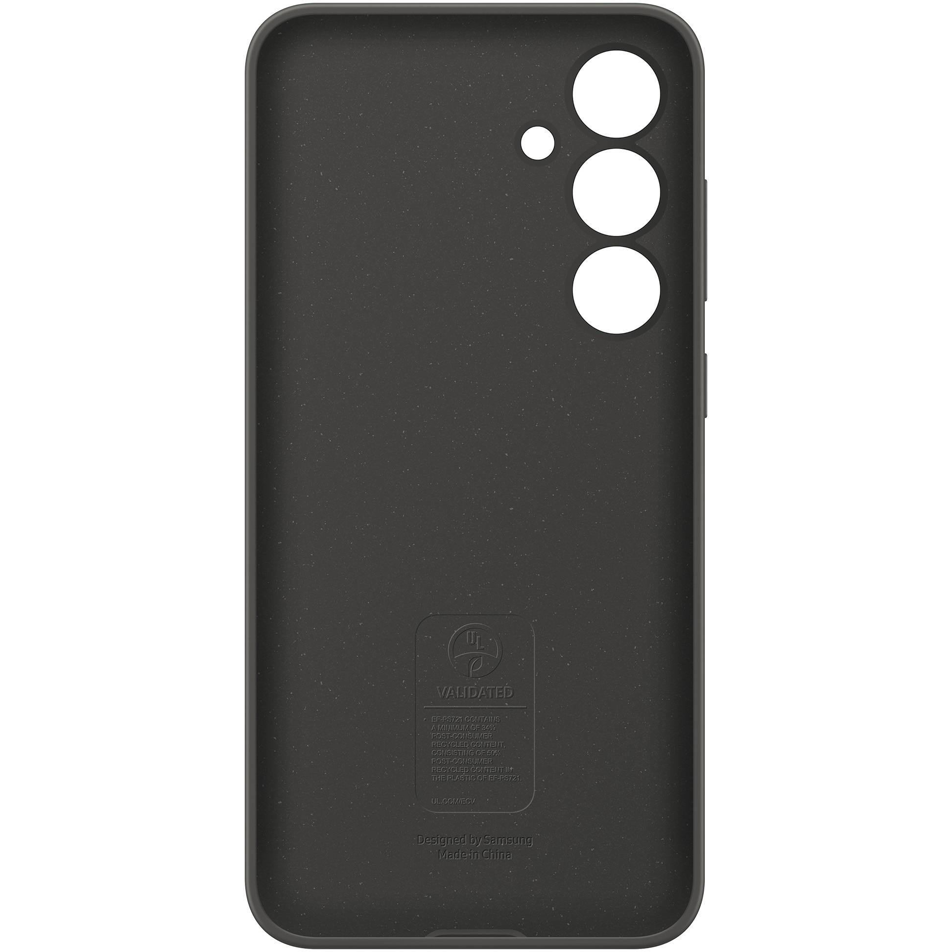 Husa de protectie Samsung Silicone Case pentru Galaxy S24 FE, Black