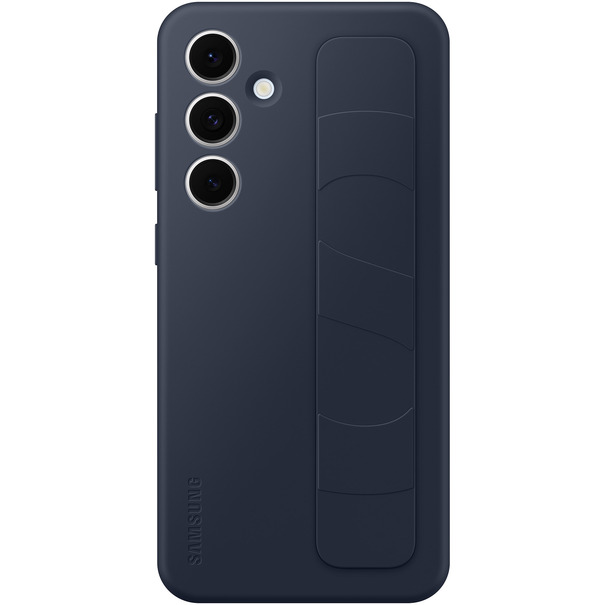 Husa de protectie Samsung Standing Grip Case pentru Galaxy S24 FE, Blue black