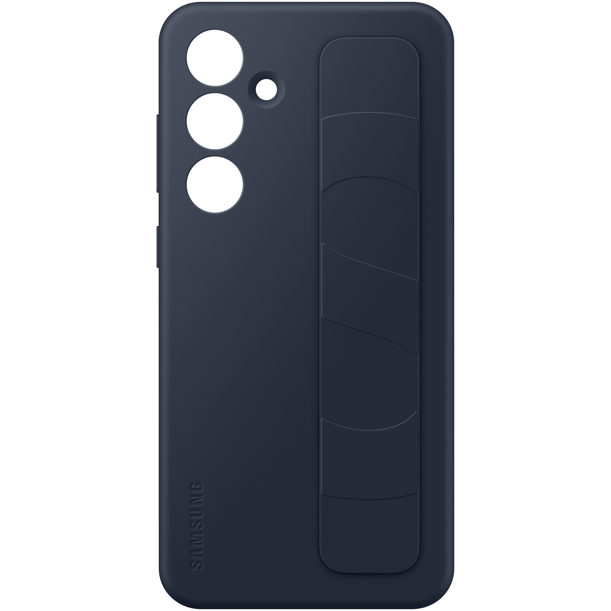 Husa de protectie Samsung Standing Grip Case pentru Galaxy S24 FE, Blue black