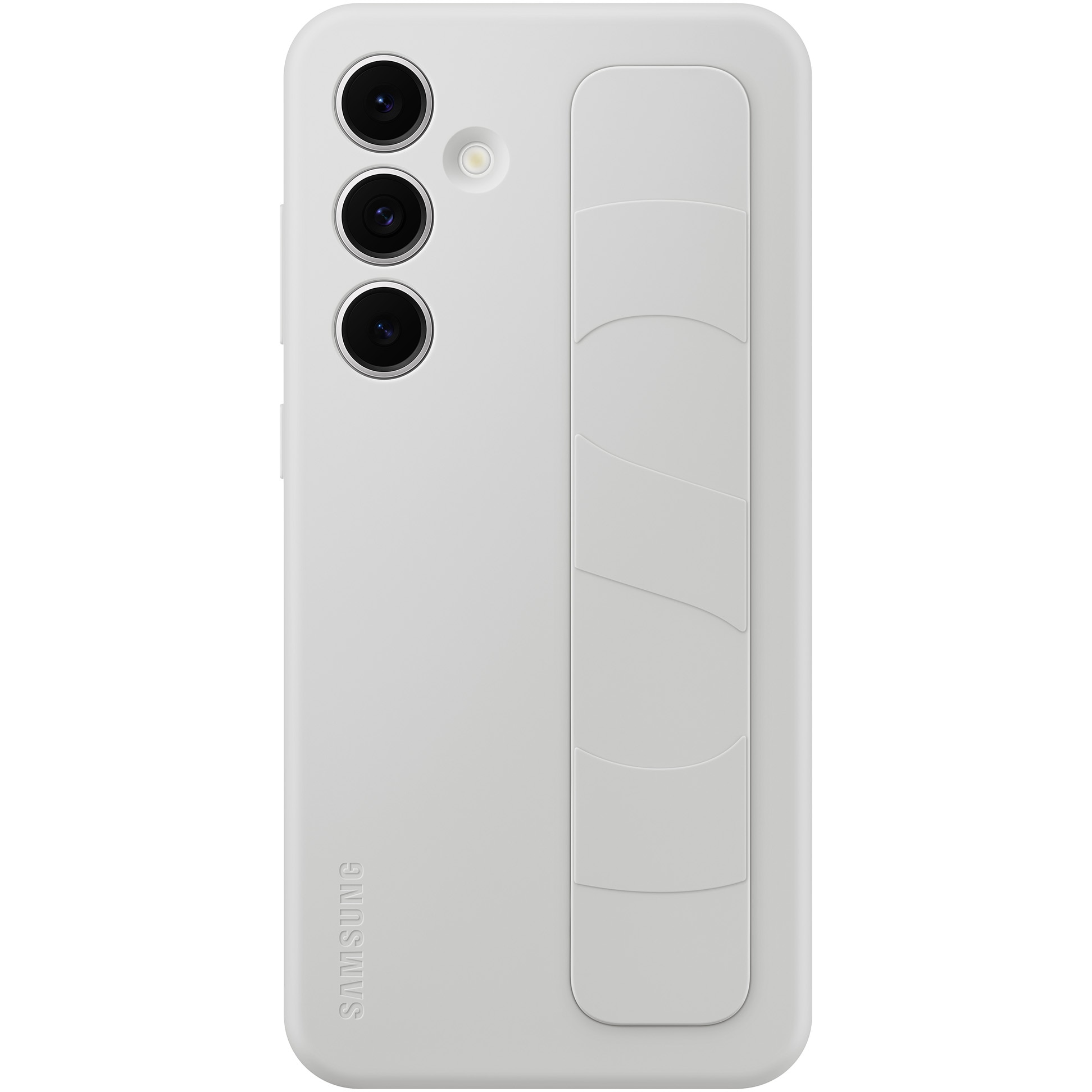 Husa de protectie Samsung Standing Grip Case pentru Galaxy S24 FE, Gray