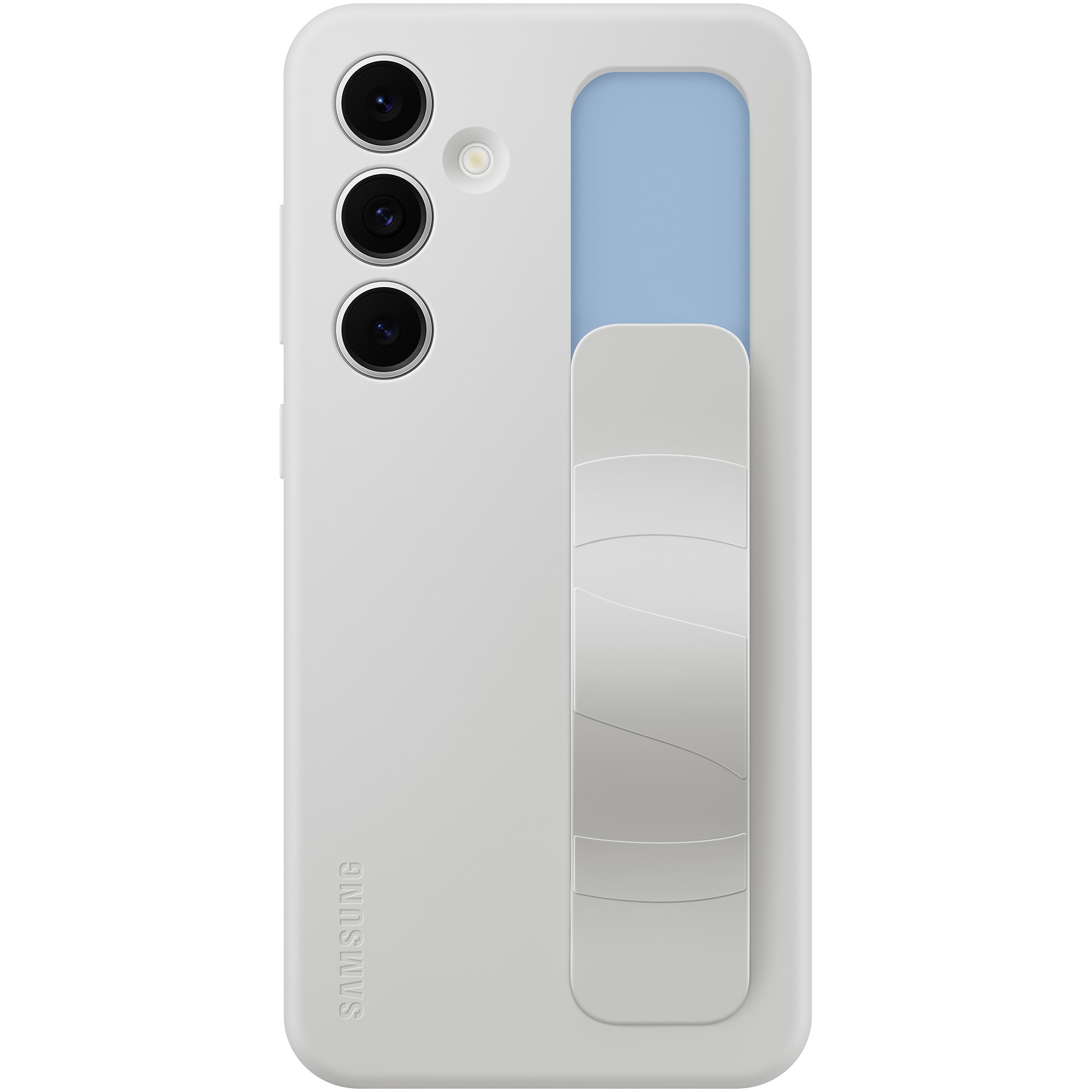 Husa de protectie Samsung Standing Grip Case pentru Galaxy S24 FE, Gray