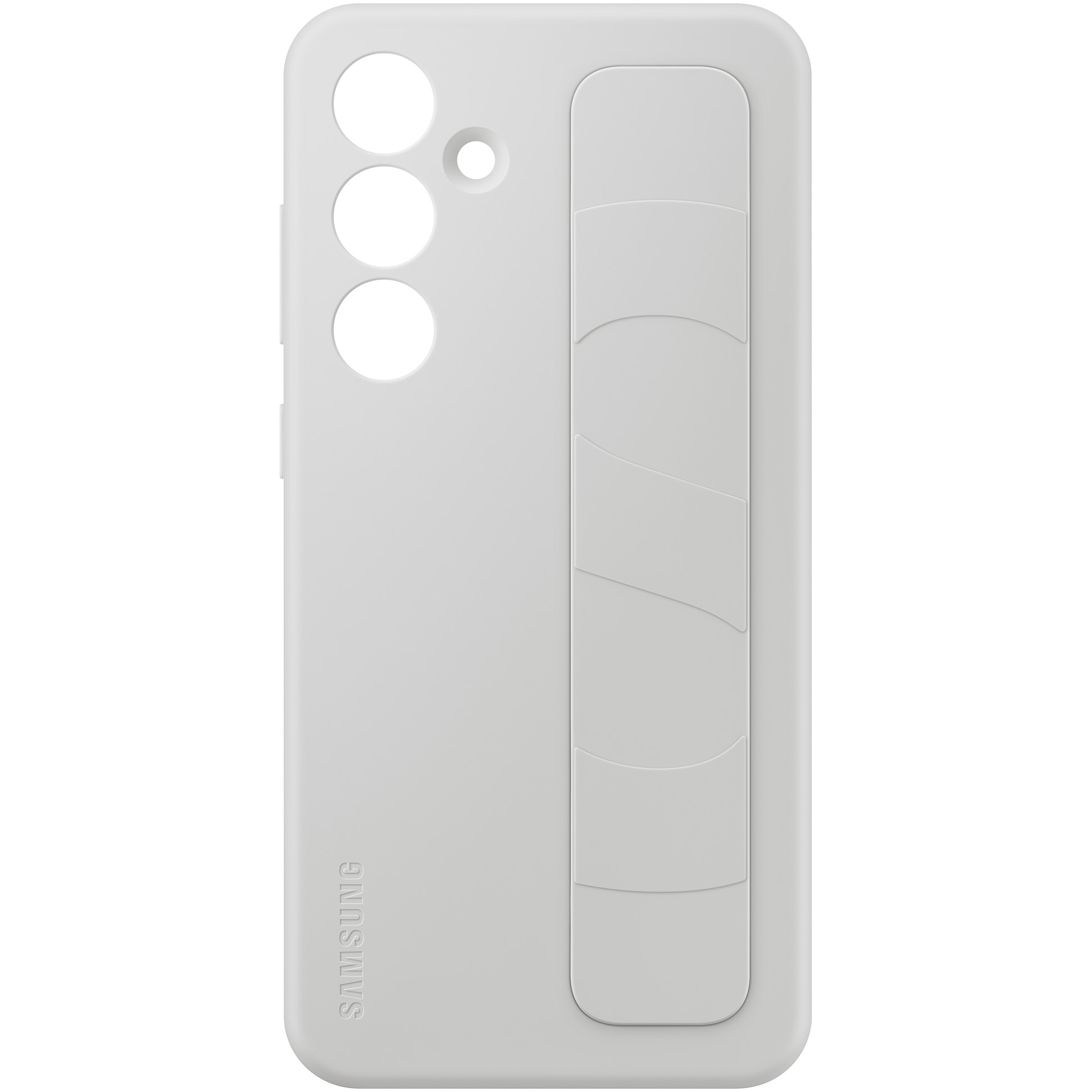 Husa de protectie Samsung Standing Grip Case pentru Galaxy S24 FE, Gray