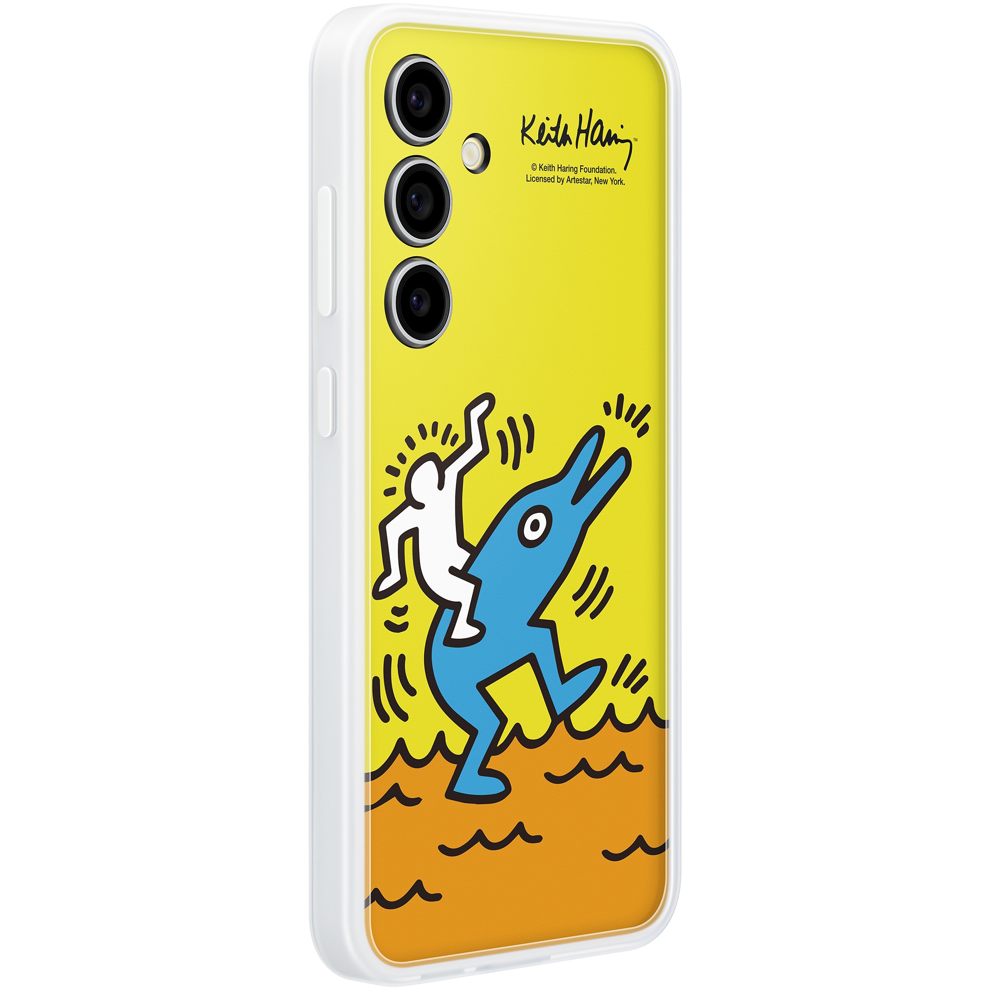 Husa de protectie Samsung Flipsuit Case pentru Galaxy S24 FE, Yellow