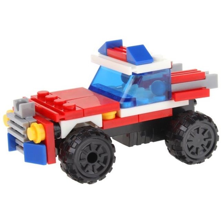 Építőkészlet, Nobo Kids, tűzoltó téma, 14x4x11,5cm, +6 év