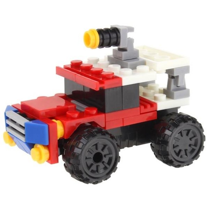 Építőkészlet, Nobo Kids, tűzoltó téma, 14x4x11,5cm, + 6 év