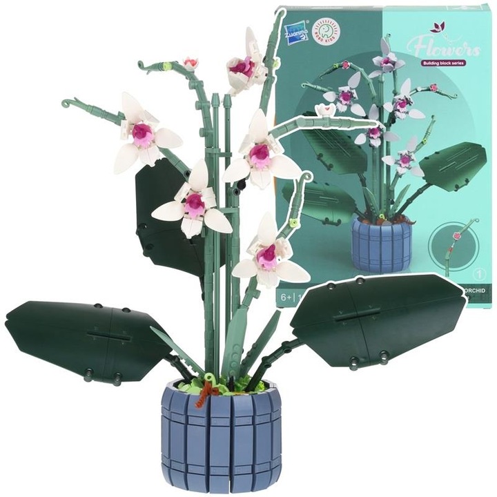 Építőkészlet, Nobo Kids, 728 db, 39cm, többszínű