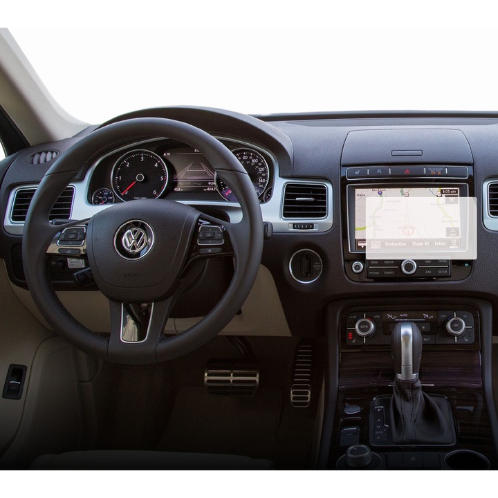 Защитно фолио Duragon Централна навигация Volkswagen Touareg 2014-2019, от силикон