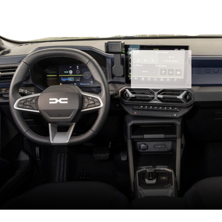 Защитно фолио Duragon Централна навигация Dacia Duster 2024+, от силикон