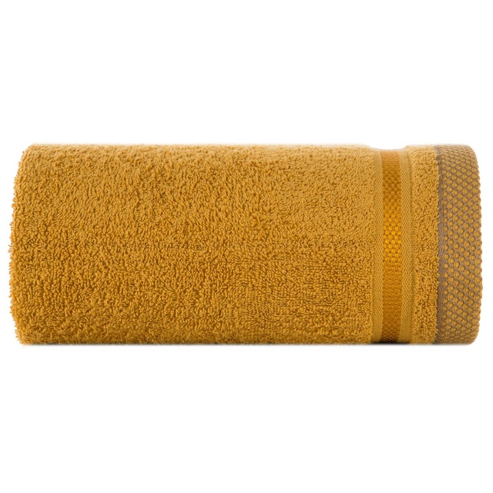 Prosop de mana ABBIE 50 x 90 cm Eurofirany galben inchis