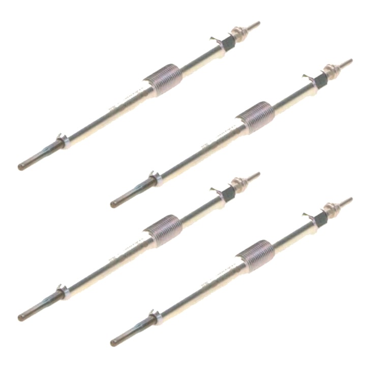 Комплект 4 подгревни свещи Bosch за Ssangyong Actyon I, Kyron, Rexton, Rodius I