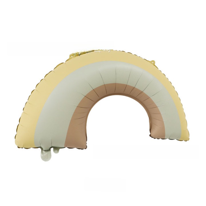 Gigicial matt szivárványos lufi, világos dizájn, ideális gyermekek születésnapi bulikhoz