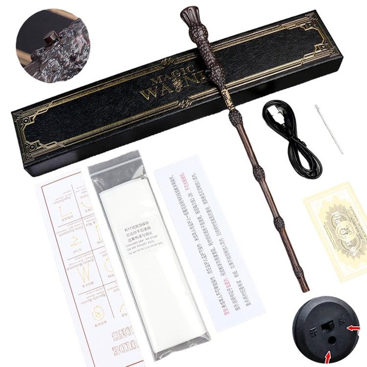 Магическа пръчица с дистанционно управление, Gigicial, многофункционална декорация