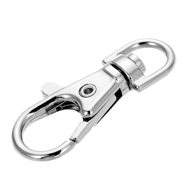 Gigicial fém kulcstartó, ezüst