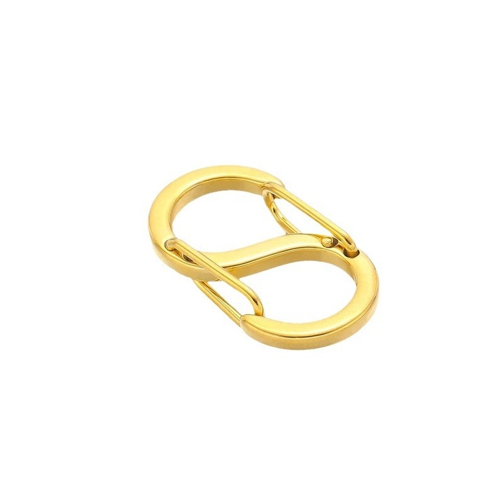 S катарама от неръждаема стомана, Gigicial, злато