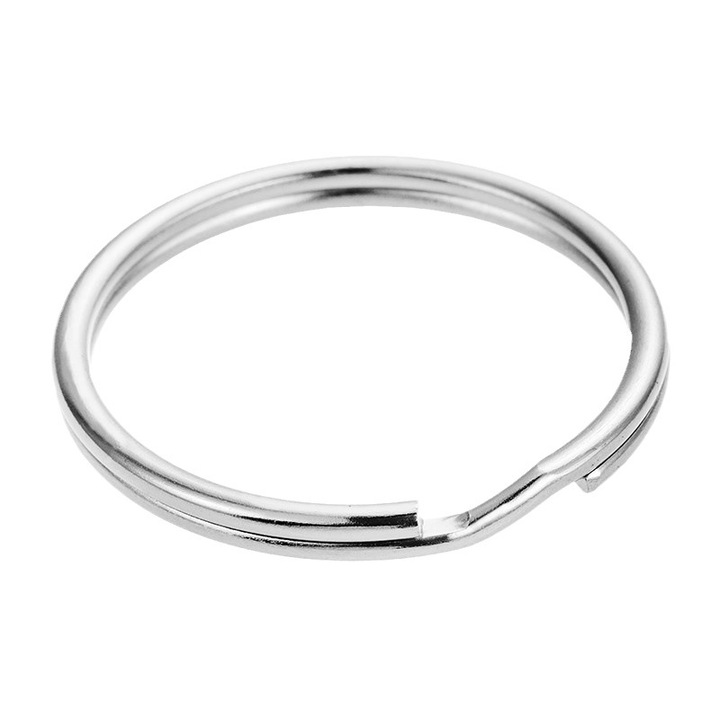 Dupla vas kulcstartó, Gigicial, Ezüst